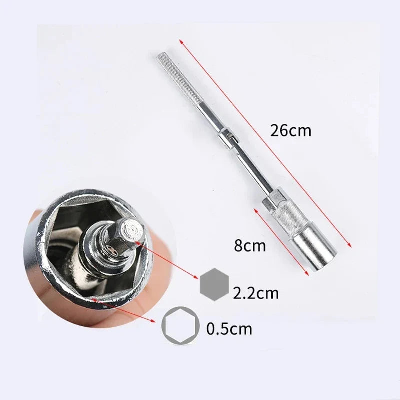 New car special tools front and rear shock absorber hexagon socket wrench removal tool set suitable for Volkswagen Audi
