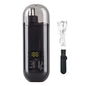 Portable Mini LED Display Nasal Hair Trimmer with Type-C Charging Versatile Compact Personal Grooming Tool